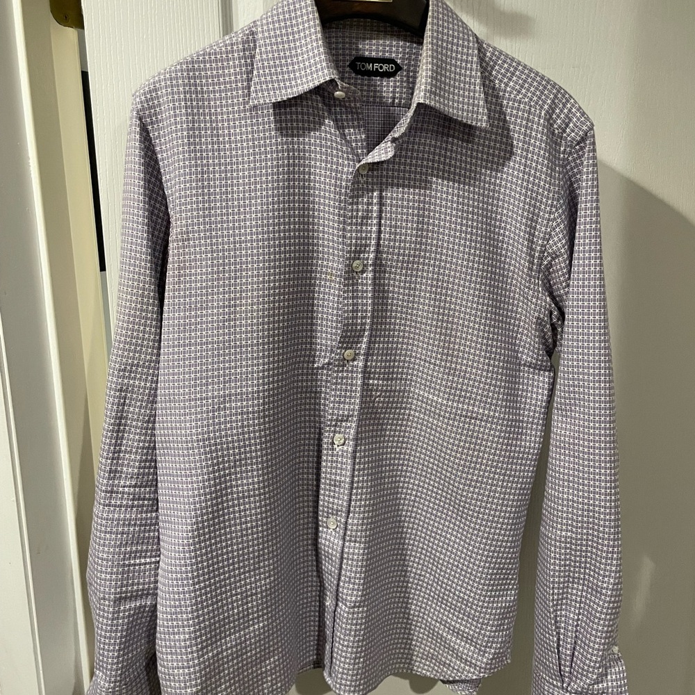 Tom Ford Lavender Men's Shirt